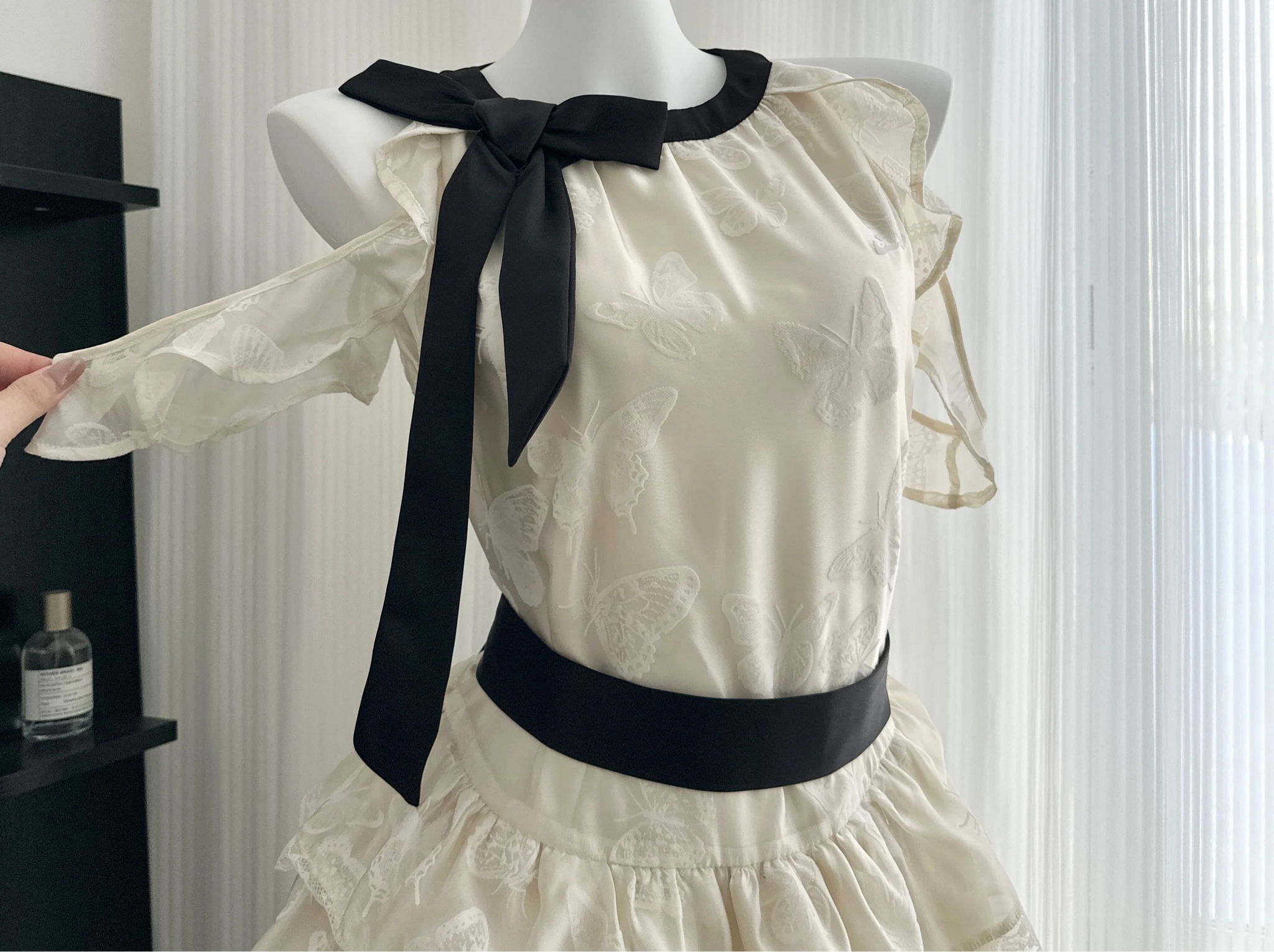 Butterfly Lace Coquette Dress Coquette Aesthetic Coquette Dress