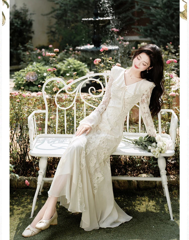 Eleonora Romantic Lace Fairycore Dress