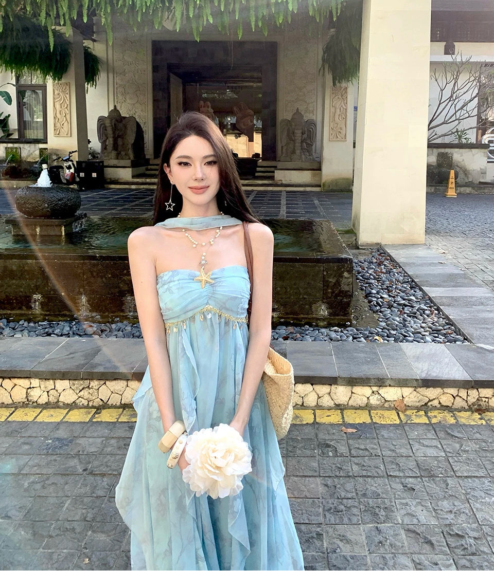 Aphrodite Ocean Goddess Dress