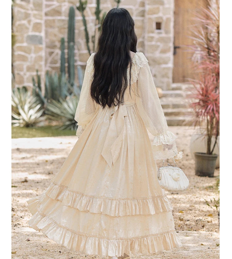 Anastasia Romantic Fairycore Dress Vintage-Princess Aesthetic