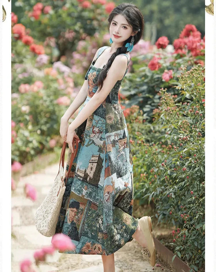 Fall Wish Art Print Dress