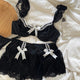 Dark Coquette 3-Piece Lingerie Set