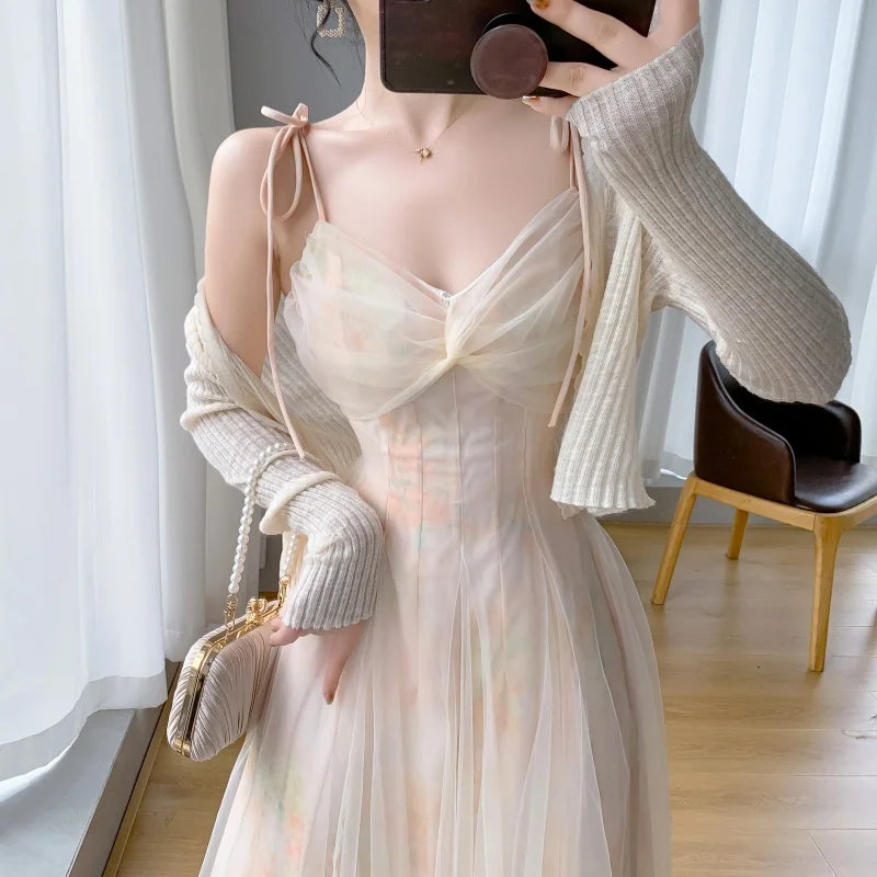 Spring Fairy Balletcore Aesthetic Dress