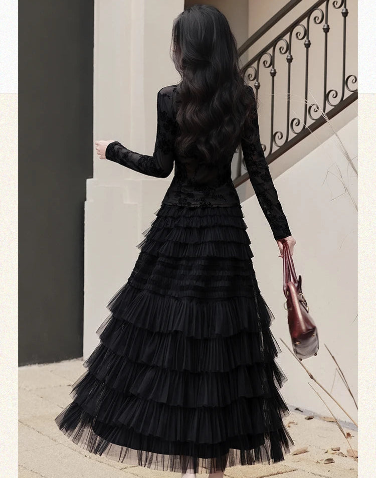 Shadow Flames 3-Piece Romantic Goth Set