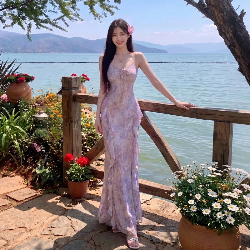 Ethereal Pastel Fairy Dress Romantic Dreamy Fairycore Princess Aesthetic
