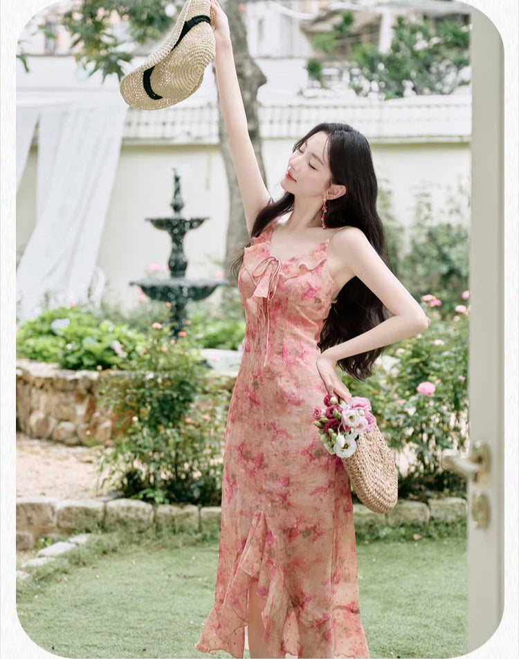 Honey Grace Romantic Floral Cottage Fairy Dress