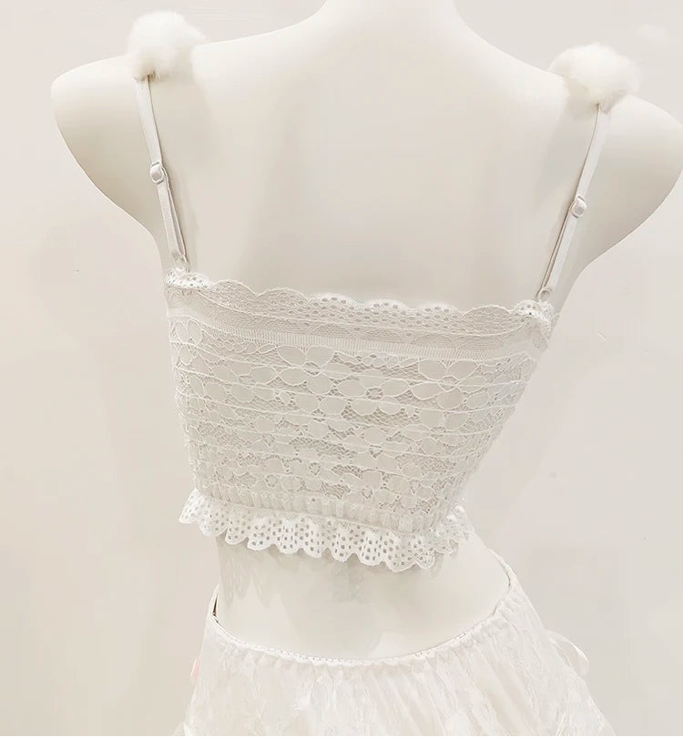 Kawaii Coquette Princess Crop Top