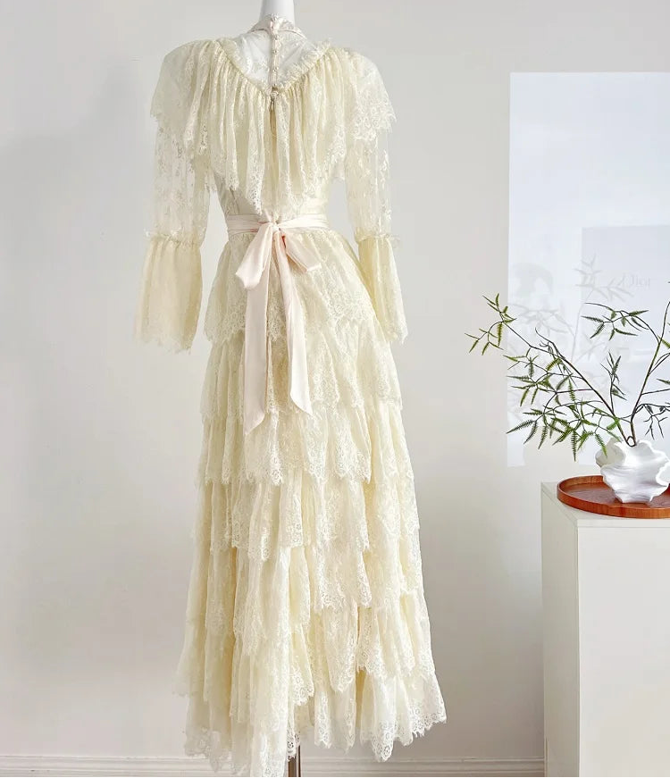 Antique Rose Victorian Lace Dress Antique Rose Victorian Lace Dress