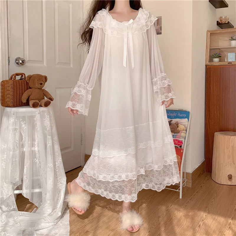 Serene Sleep Fairy Nightgown Fairycore Nightgown Princesscore Sleepwear Serene Sleep Fairy Nightgown Fairycore Nightgown Princesscore Sleepwear