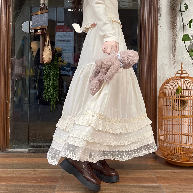Fern River Cottagecore Skirt