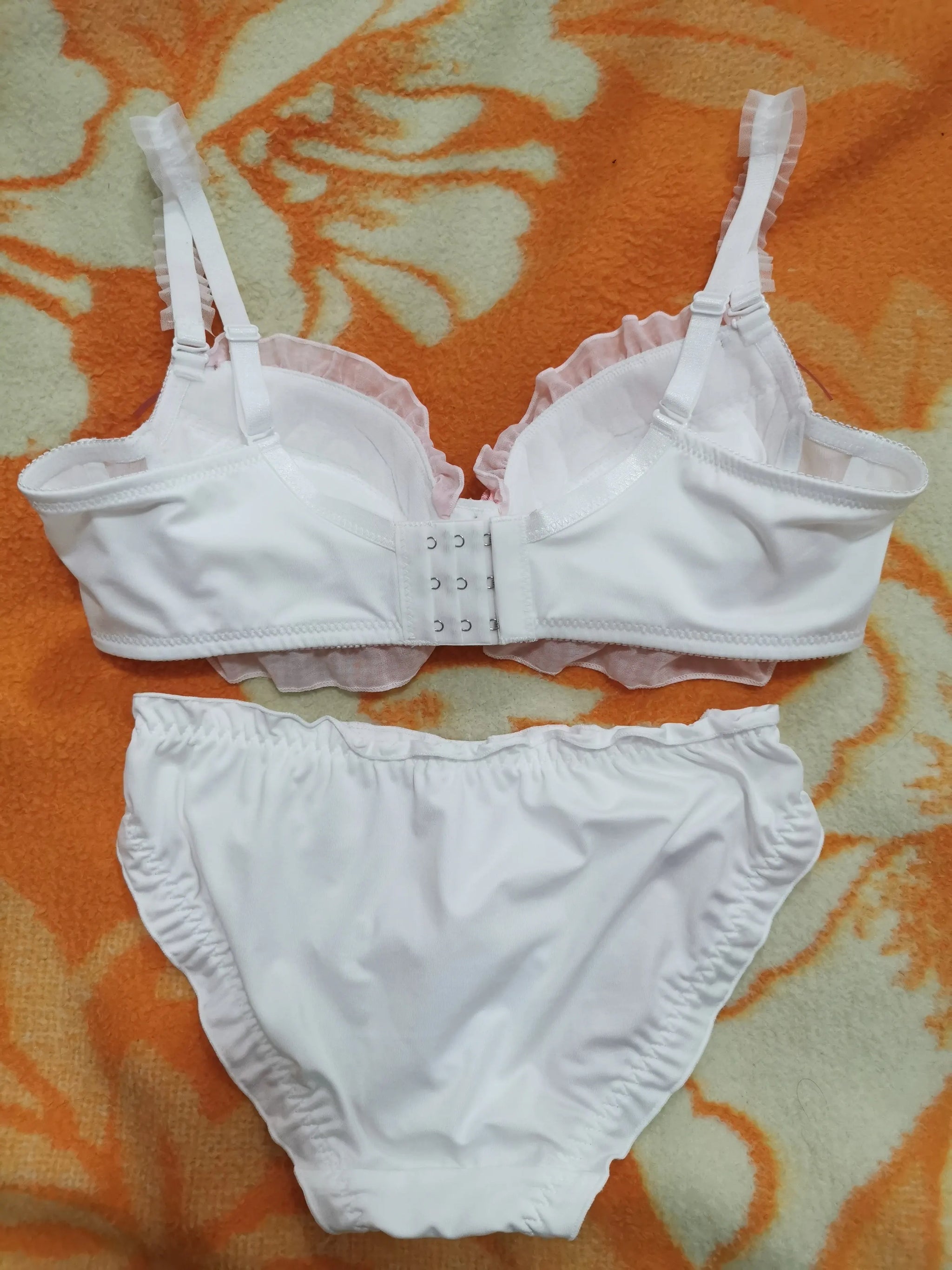 Sugar Ribbon Coquette Japanese-Kawaii-Style Lingerie Set