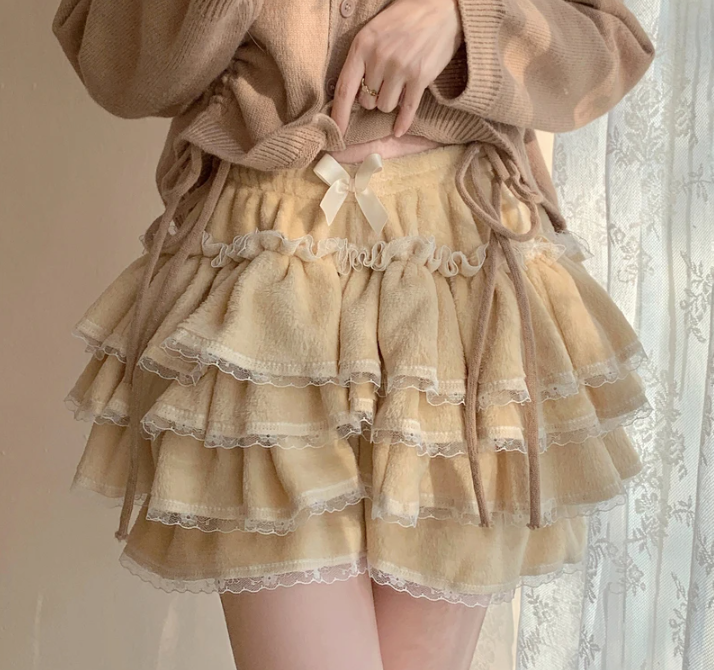 Winterbelle Velvet Bloomer Lolita Shorts