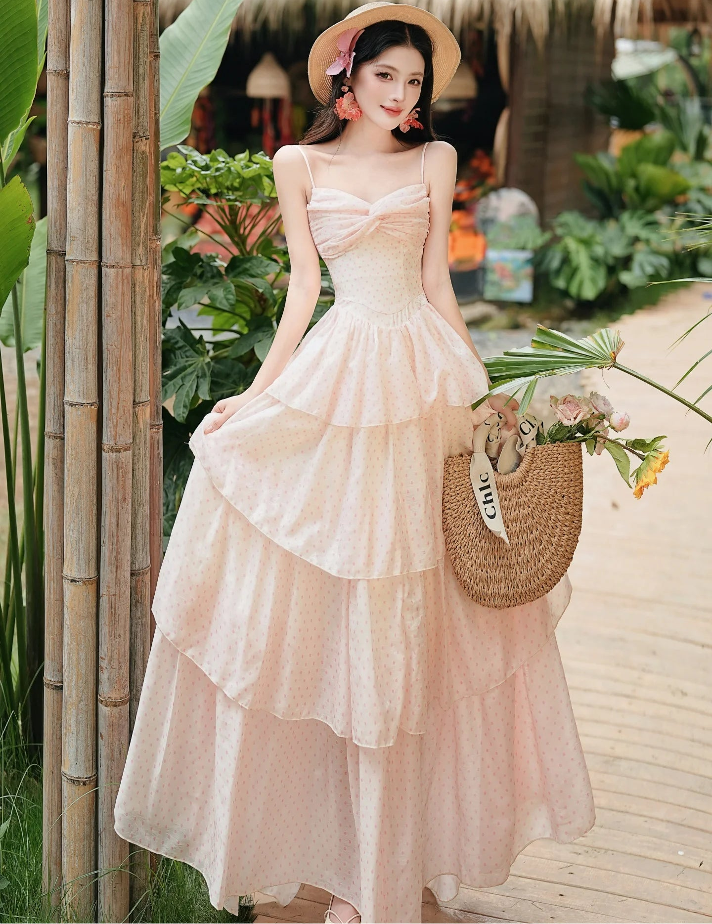 Ethereal Fairycore Princess Dress - Pastel Coquette Aesthetic Gown