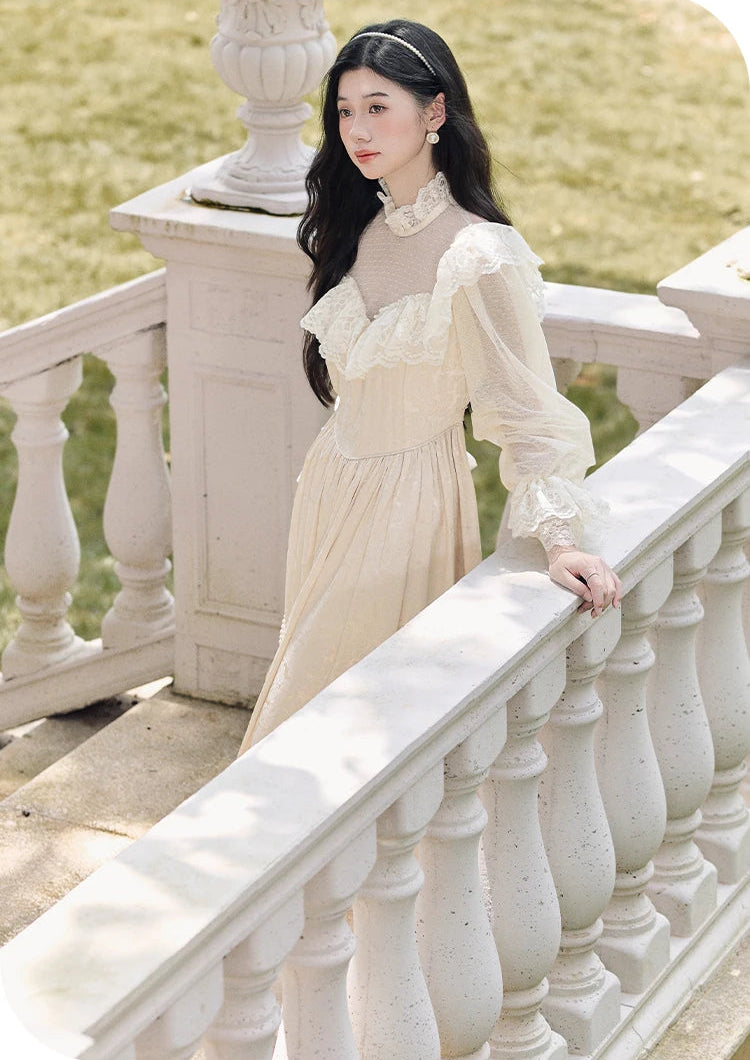 Anastasia Romantic Fairycore Dress Vintage-Princess Aesthetic
