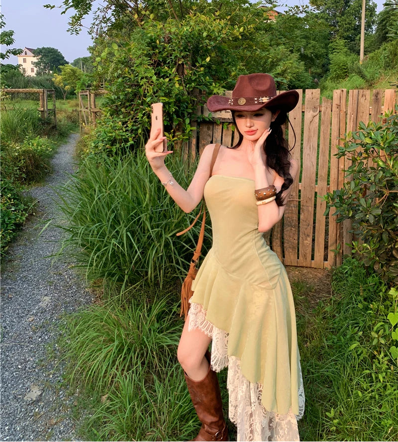 Forest Pixie Goblincore Woodland Fairy Aesthetic Dress