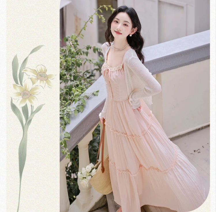Flirty Bird Spring Princess Dress