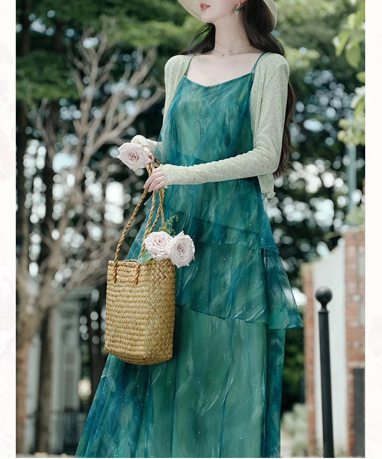Emerald Enchant Ethereal Essence Dress