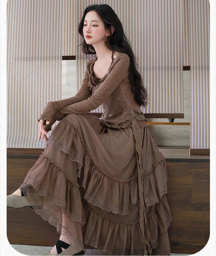 Diana Goblincore Aesthetic 2-Piece Set