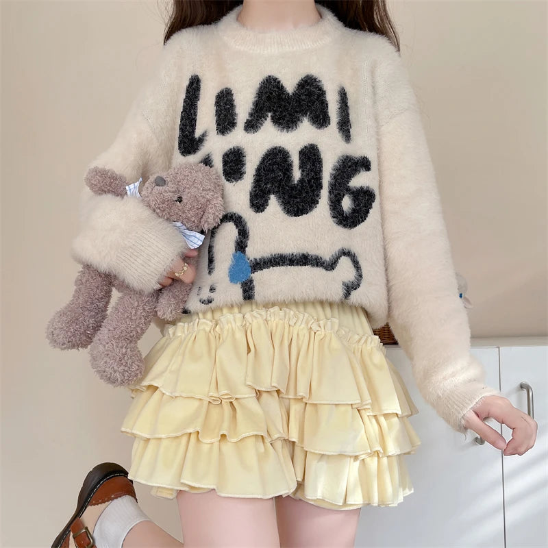 Sunny Velvet Ruffle Shorts Kawaii J-Fashion & Japanese Streetwear