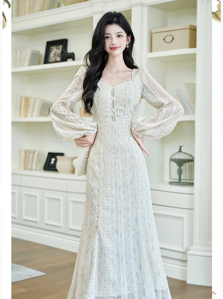 Whispering Aura Romantic Princess Dress