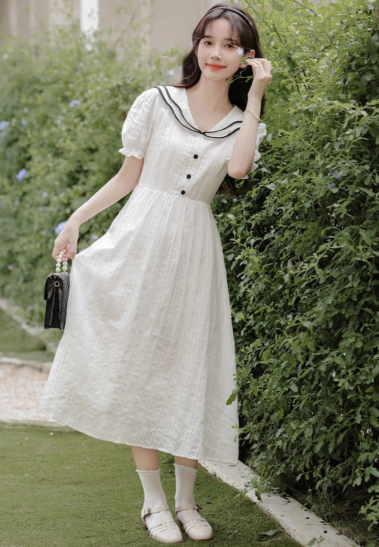 Uminohi Japanese Style Vintage-Sailor Dress