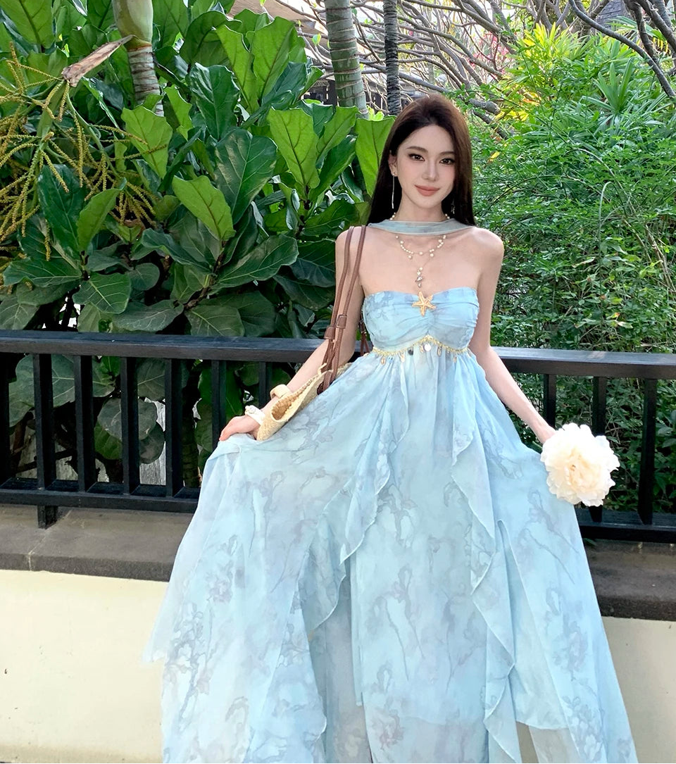 Aphrodite Ocean Goddess Dress