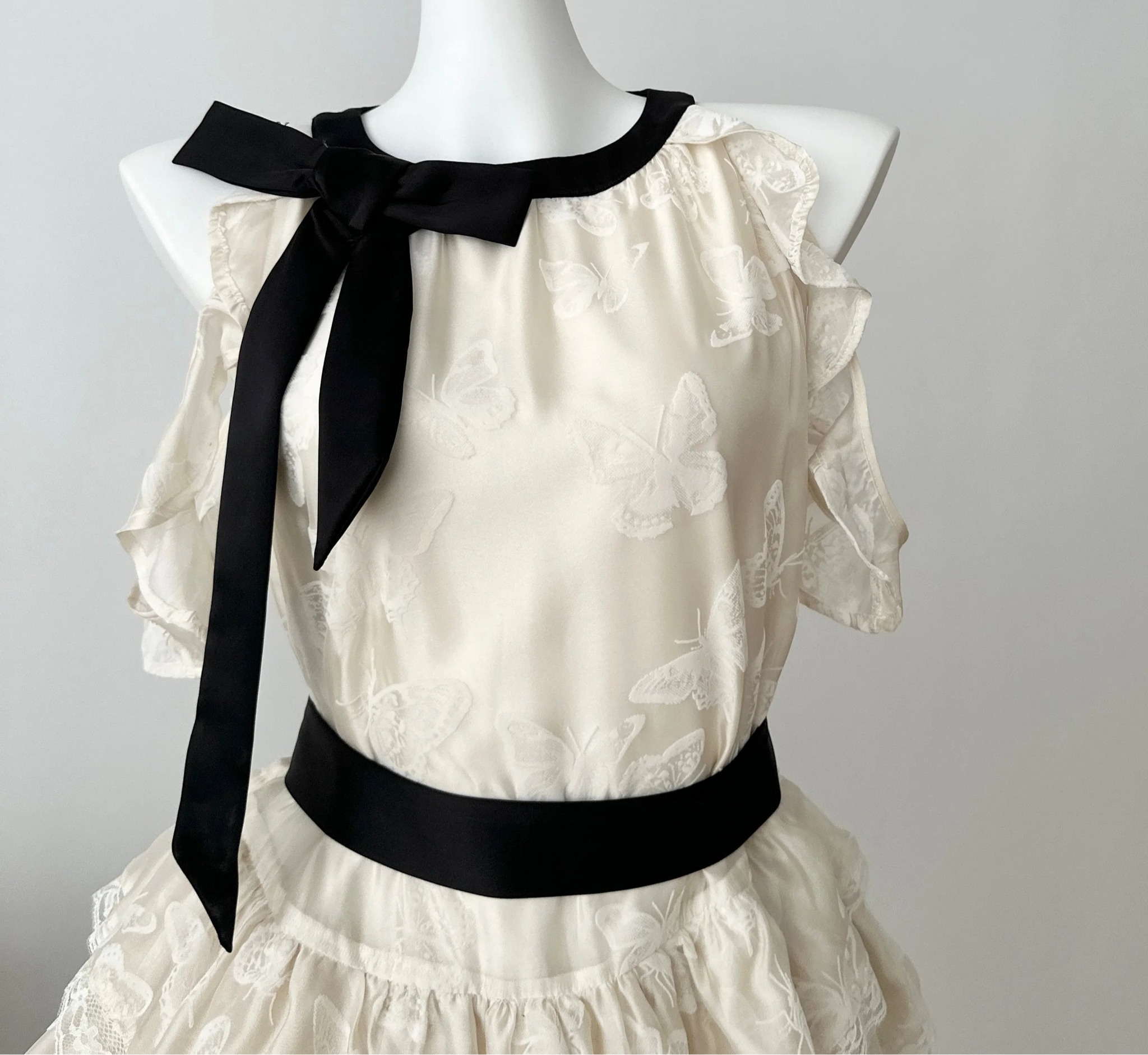 Sugarmoon Butterfly Lace Coquette Dress
