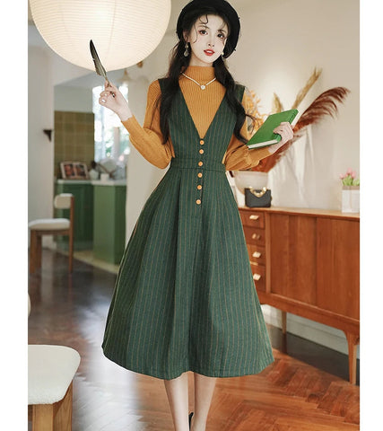 Cozy Elegant Cottagecore 2-Piece Set