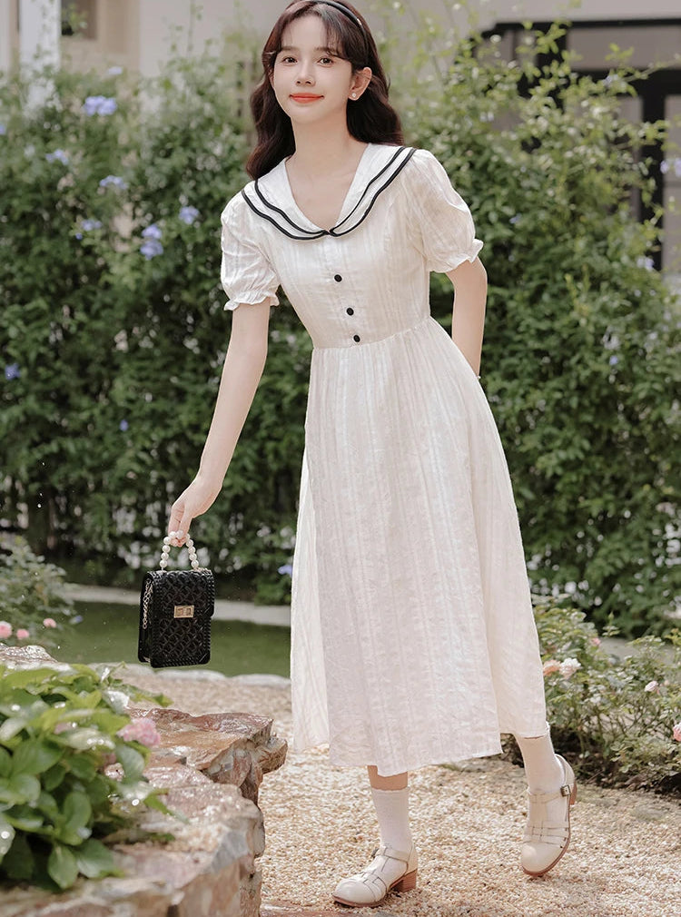 Uminohi Japanese Style Vintage-Sailor Dress