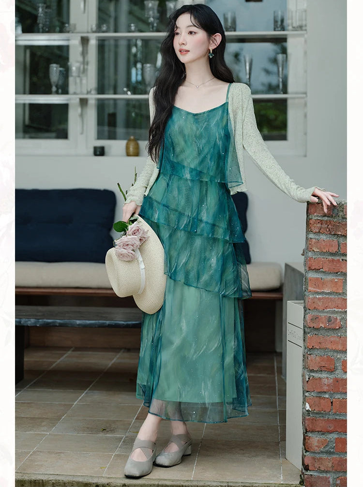 Emerald Enchant Ethereal Essence Dress