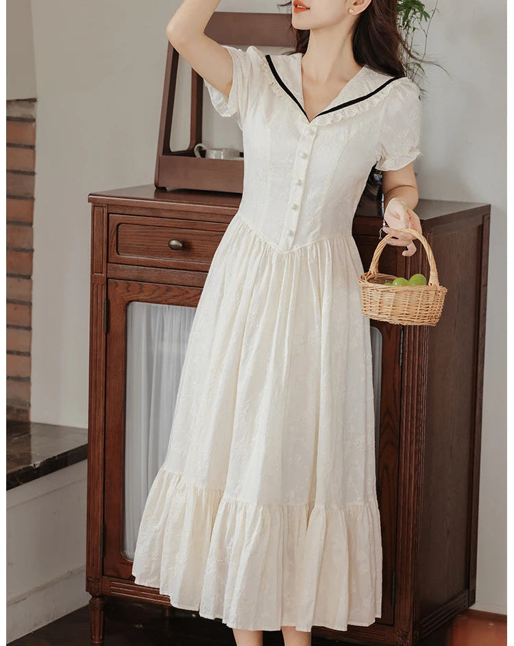 Japanese Style Vintage-Sailor Dress