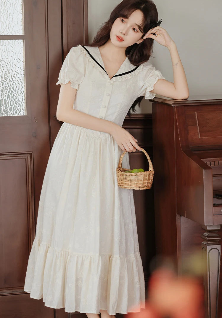 Japanese Style Vintage-Sailor Dress
