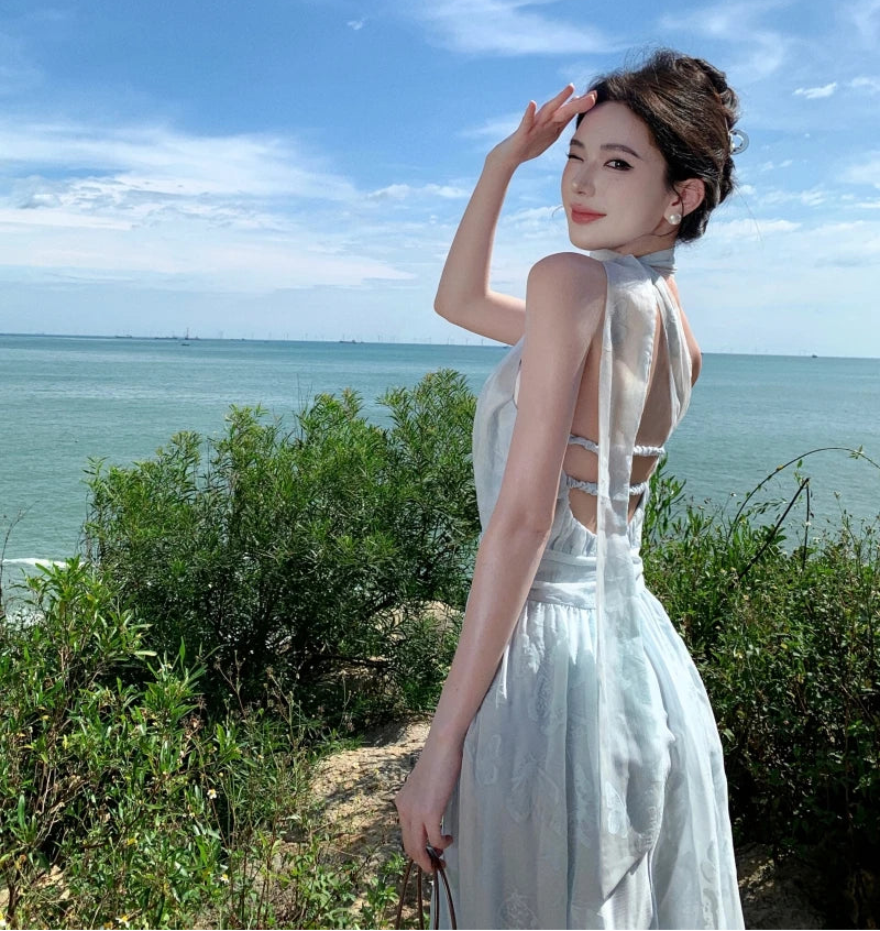 Sea Butterfly Ethereal Dreamy Coquette Fairy Dress