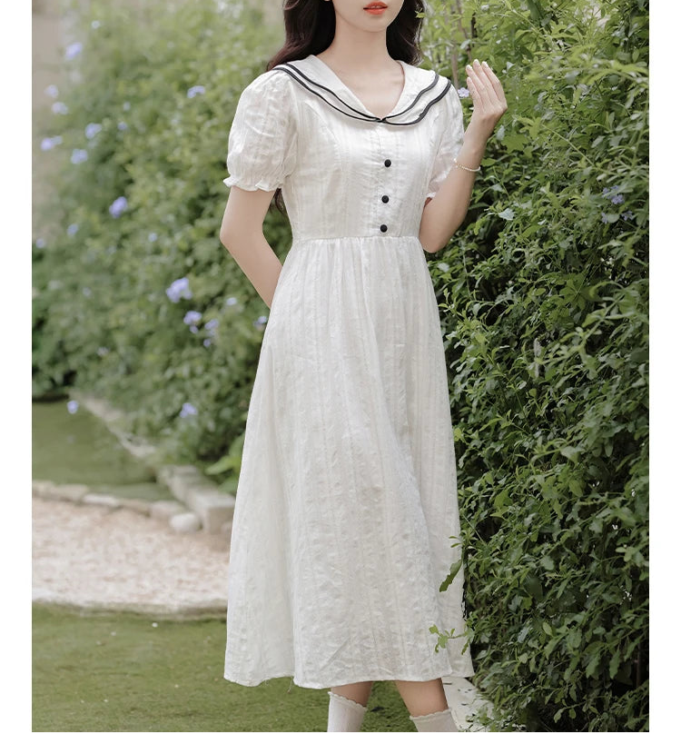 Uminohi Japanese Style Vintage-Sailor Dress