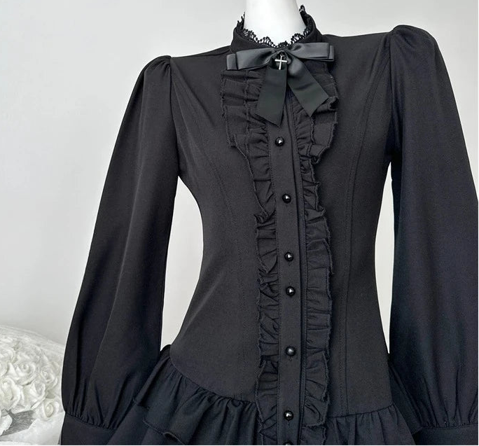 Dark Wings Romantic Gothic Dress