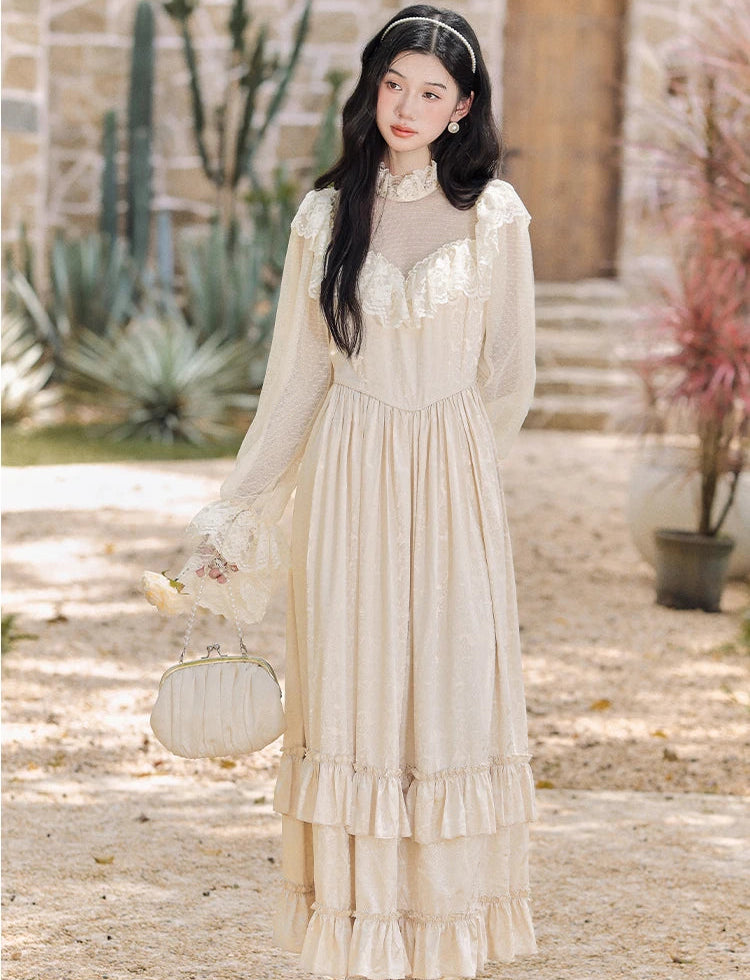 Anastasia Romantic Fairycore Dress Vintage-Princess Aesthetic