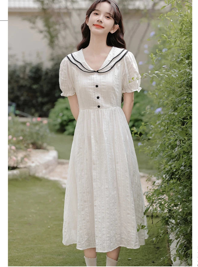 Uminohi Japanese Style Vintage-Sailor Dress
