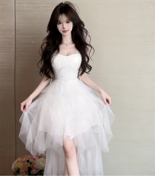 White Tulle Fairy Dress