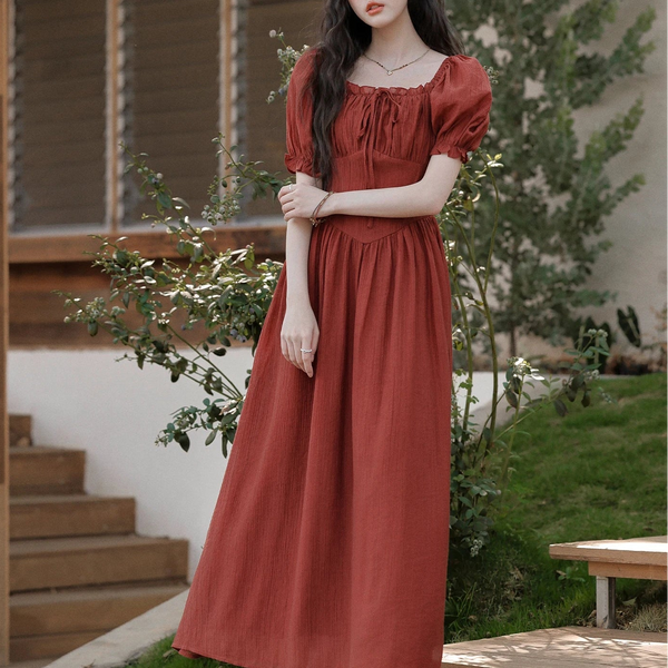Colette Dark Cottagecore Dress