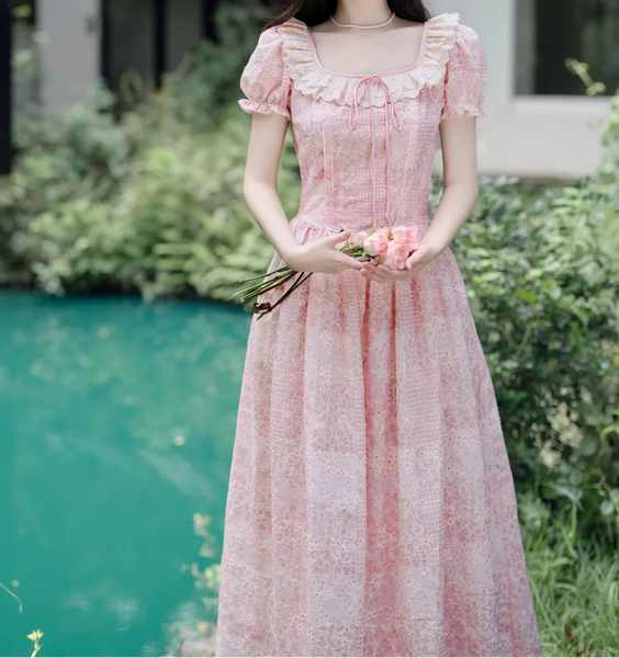 Darla Pink Cottage Fairy Dress