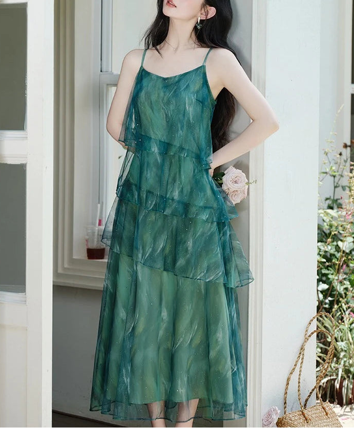 Emerald Enchant Ethereal Essence Dress