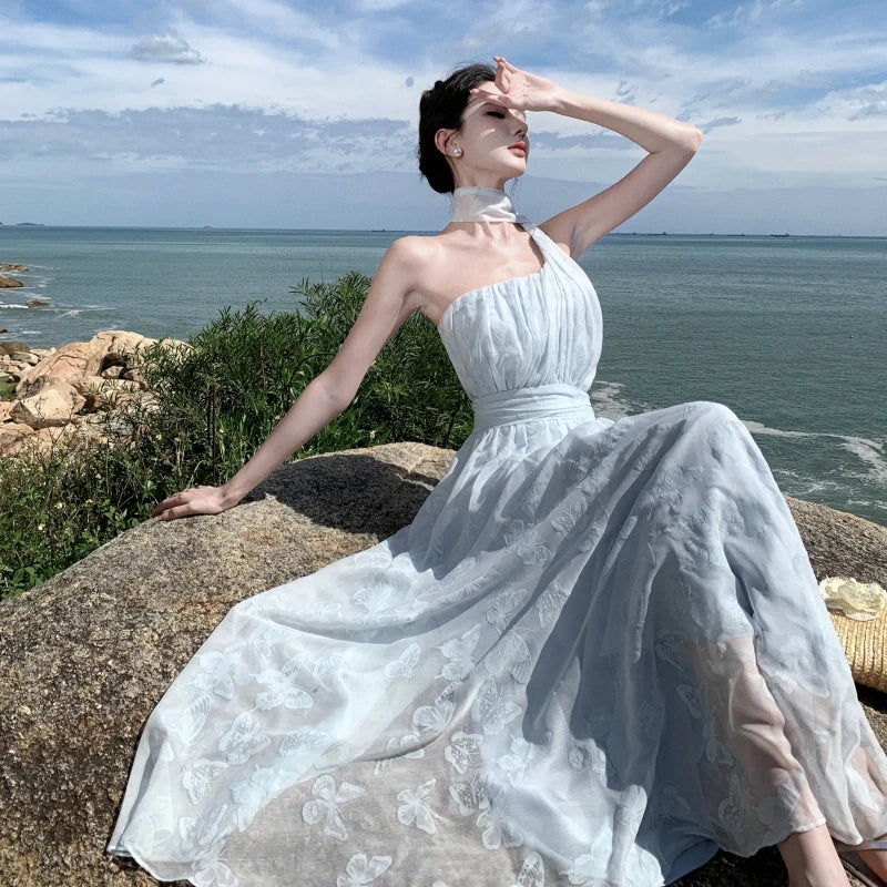 Sea Butterfly Ethereal Dreamy Coquette Fairy Dress