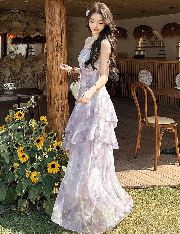 Spring Fairy Dress fairycore dresses fairycore aesthetic Spring Fairy Dress fairycore dresses fairycore aesthetic
