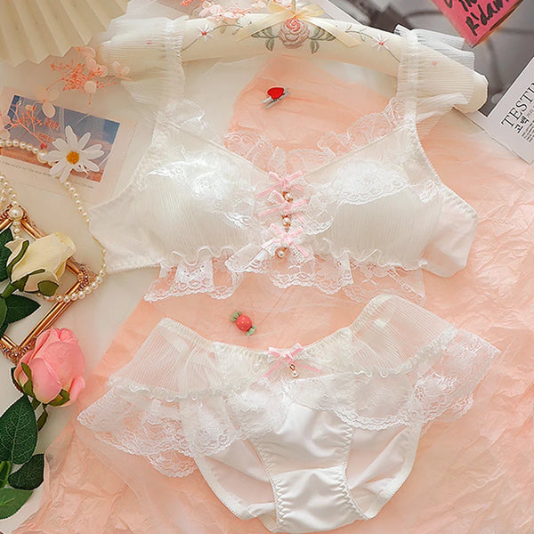 Soft Girly Princess Lingerie Set