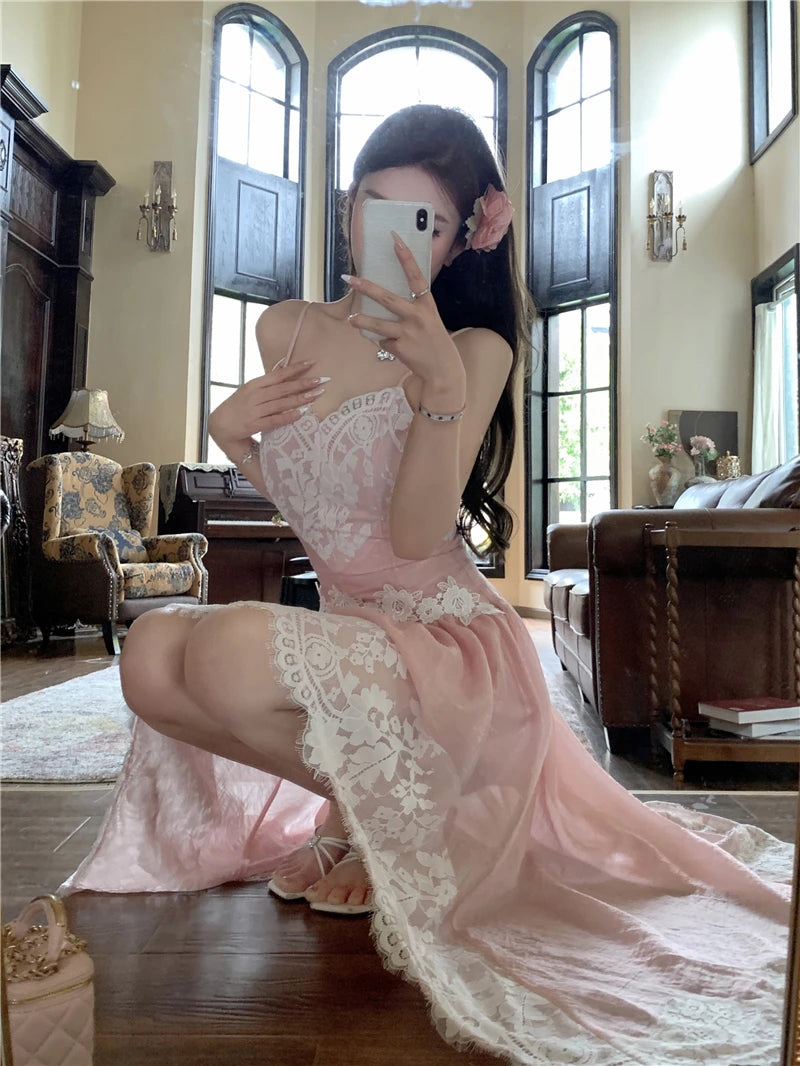 Lizy Lace Coquette Princess Dress