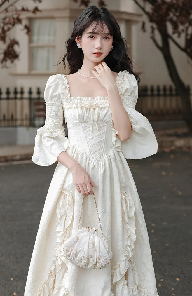 The Shy Baroness Romantic Royalcore Rococo Princess Dress