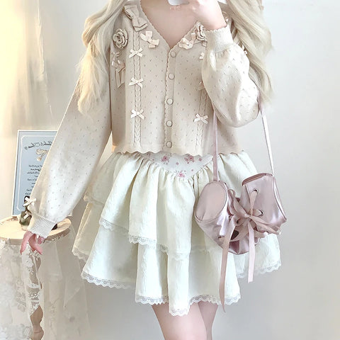 Faye Lovelybow Coquette Cardigan