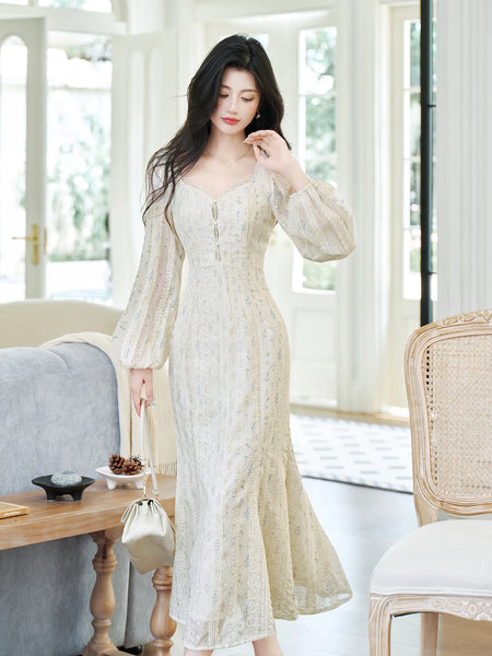 Whispering Aura Romantic Princess Dress