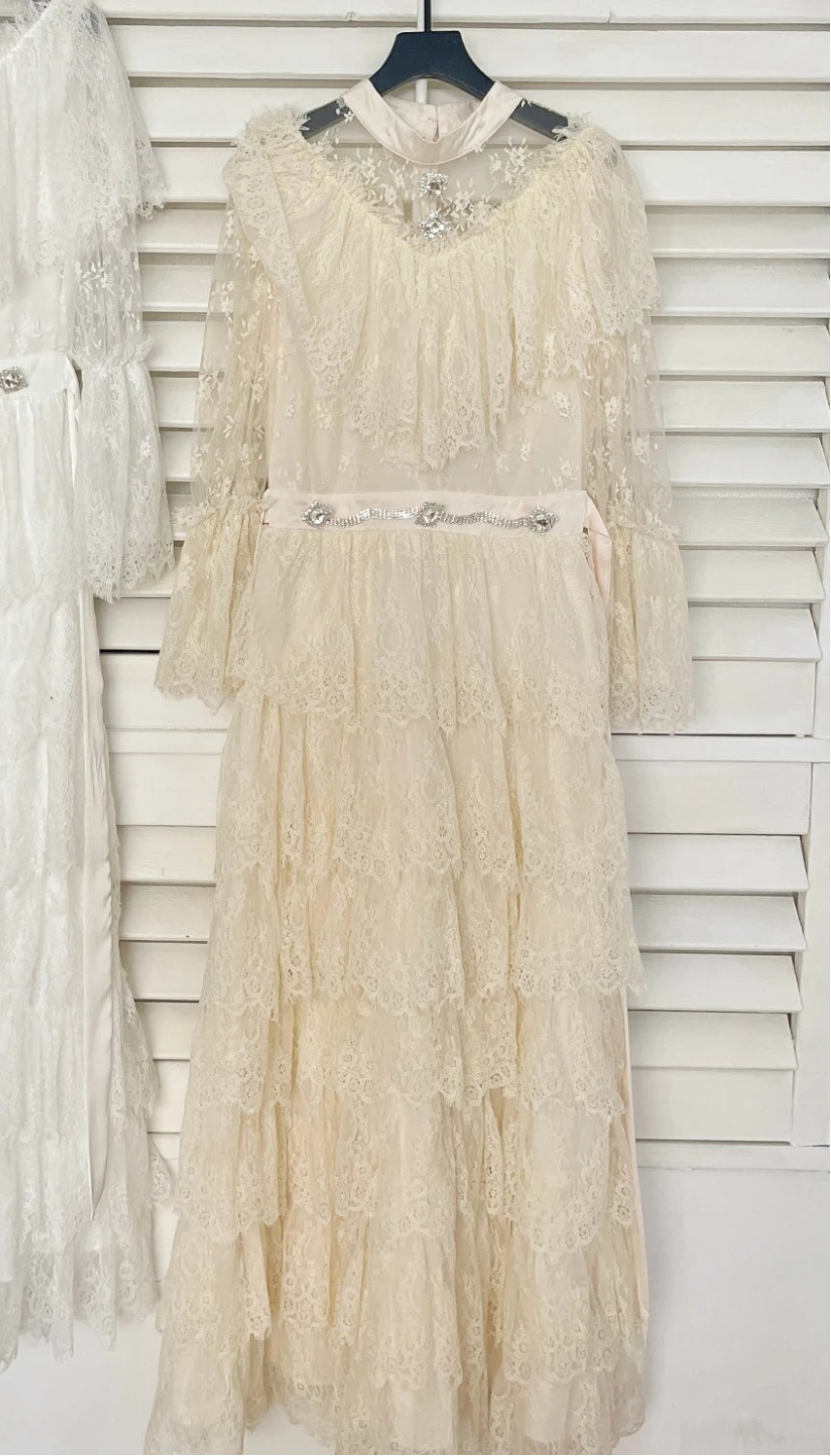 Vintage Victorian Lace Wedding Dress