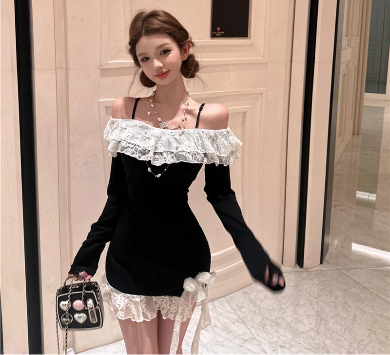 Dark Coquette Dress dark coquette style dark coquette fashion Dark Coquette Dress dark coquette style dark coquette fashion